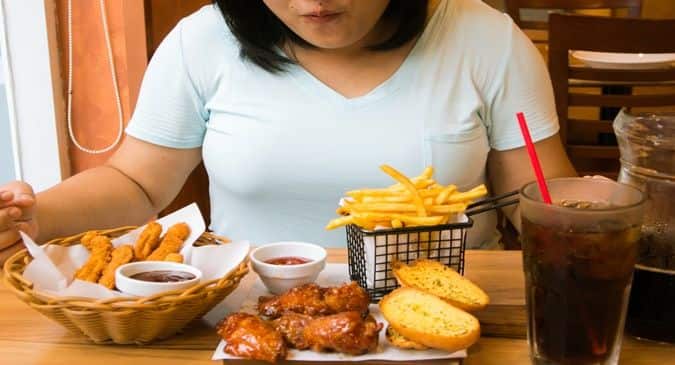 High calorie meal for dinner may increase diabetes and..