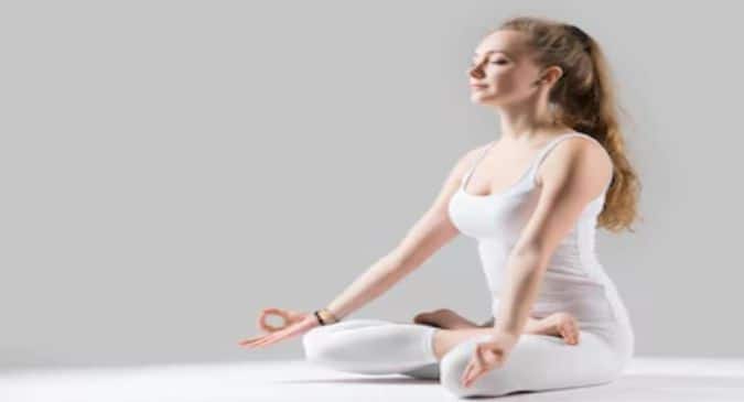 Anjali Mudra Siddhasana Yoga Pose Stock Photo 53291452 | Shutterstock