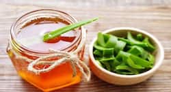 DIY aloe vera and honey hair mask for beautiful hair