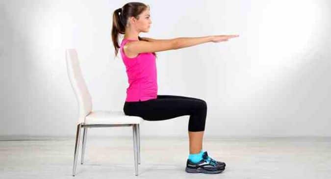 Chair exercises which you can try at home to stay fit
