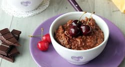 Make healthy desserts with cherries