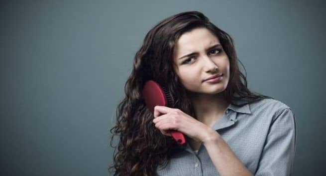 Remedy for frizzy hair, split ends