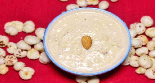 makhana milk in Winter Benefits of eating Makhana 