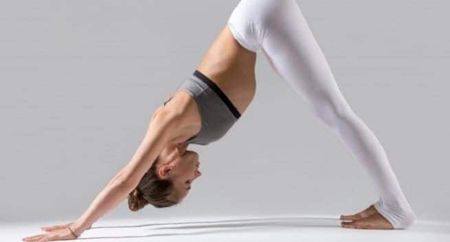 Adho-mukha-svanasana