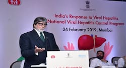 गुडविल एम्बेसडर अमिताभ बच्चन ने हेपेटाइटिस के लिए भारत की राष्ट्रीय कार्य योजना का स्वागत किया है