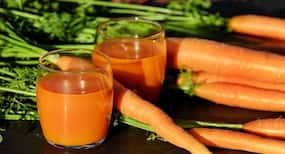 Carrot juice for healthy skin