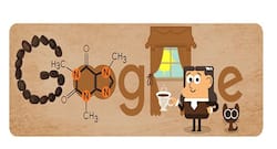 Google Doodle honors Friedlieb Ferdinand Runge who identified caffeine