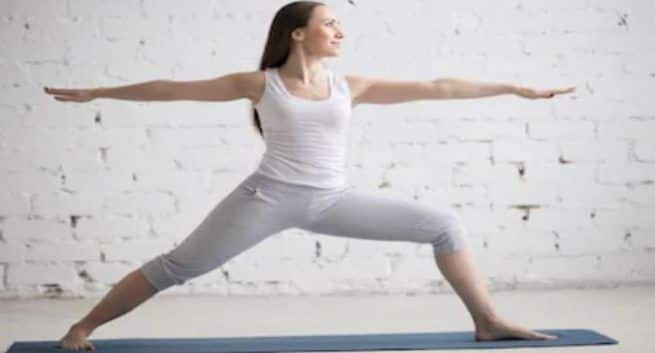 Virabhadrasana 2 warrior 2 yoga pose
