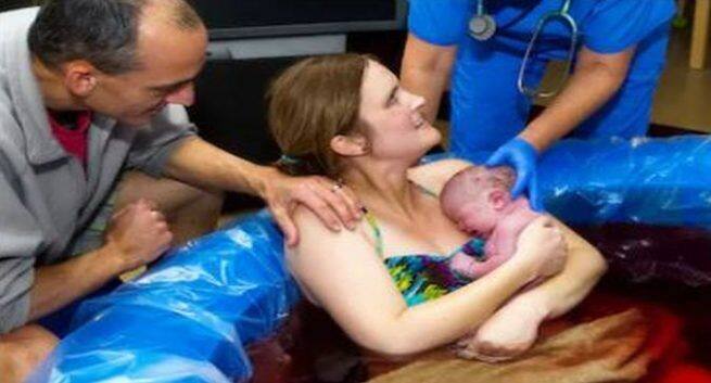 water birth delivery, water birth delivery benefits