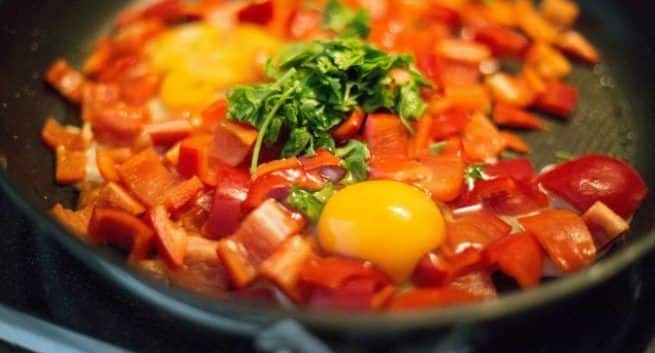 ​Eggs and bell pepper Diet for Weight loss in Hindi