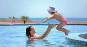 Want a full body workout? Try out some pool exercises