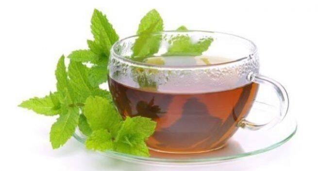 Peppermint tea