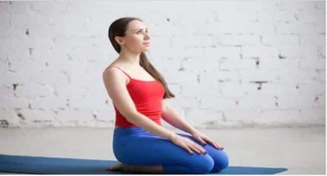 vajrasana-for healthy hair