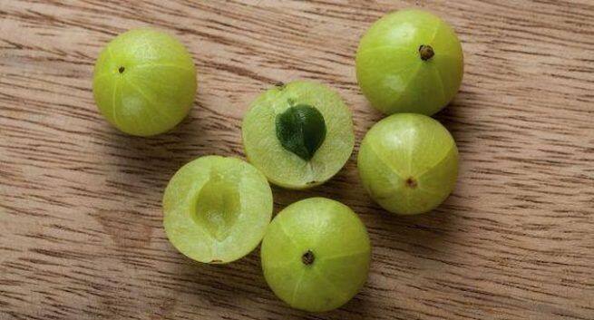 Amla or gooseberry is healthy for hair