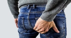 Periods can be a real pain in the butt, literally