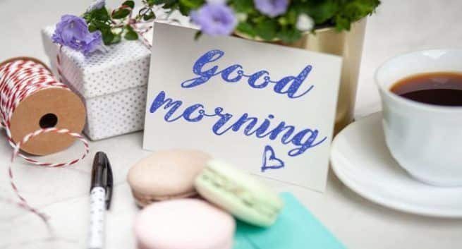 weight loss morning habits