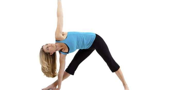 How to do the Extended Triangle Pose - MISS YOGA FIT