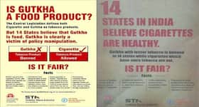 Misleading advertisements by smokeless tobacco industry