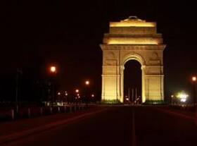 India Gate, Red Fort lit up on World Polio Day