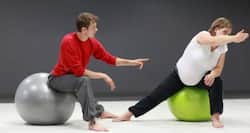 How physiotherapy can help through pregnancy and after