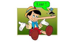 Don't lie. It's bad for your health!