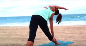 Love handles? Get rid of them with this easy yoga pose