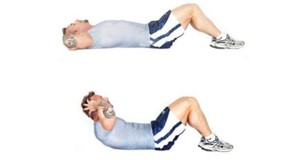 Abdominal crunches for losing belly fat -- Learn the right way to
