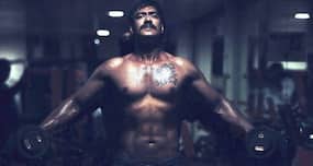 Fitness freak Ajay Devgn converts his vanity van into a gym