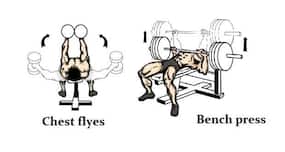 Chest dumbbell flyes VS Bench Press – which exercise is better for a sculpted chest?