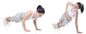 Know your exercise: Push-up to side plank Know your exercise: Push-up to side plank