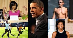 How US President Barack Obama and wife Michelle keep fit