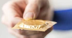 Athletes line up to collect free condoms at Asian Games