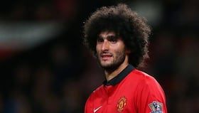 Manchester United midfielder Marouane Fellaini suffers ankle ligament damage
