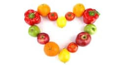 Reduce your risk of heart disease, eat fruits and veggies!