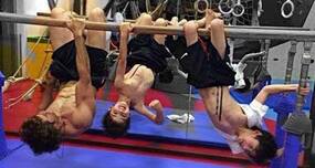 Hrithik Roshan spends some quality time with his sons at the gym