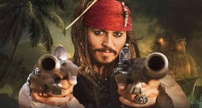 Johnny Depp is blind in one eye!