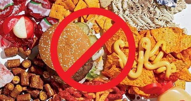 unhealthy fast food
