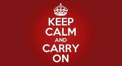 7 quick ways to keep calm and carry on