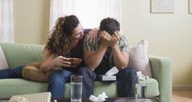 Men likelier to be cry babies than women when ill!