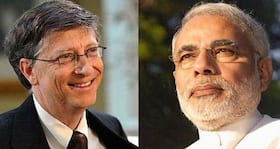 Bill Gates finally meets PM Narendra Modi