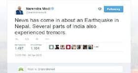 Major earthquake hits Nepal & India; widespread damage expected