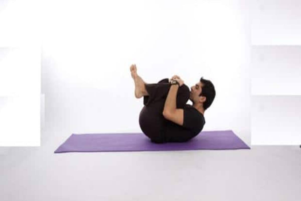 Pavanmukhtasana or the wind-relieving asana -- a yoga pose to help