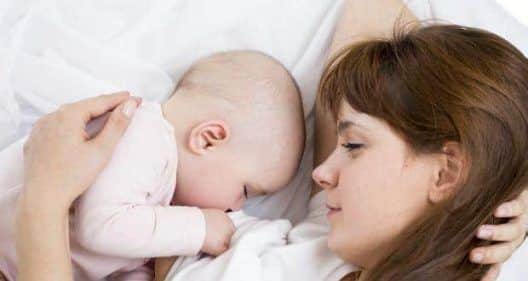 does kissing your baby change your breast milk