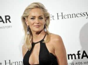 Sharon Stone receives award for AIDS charity work