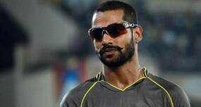 Shikhar Dhawan and the Sunrisers Hyderabad players visit cancer patients