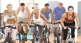 Indoor cycling - a great way to stay fit!