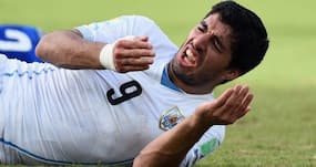 Luis Suarez bites Giorgio Chiellini - does the talented footballer need counselling again?