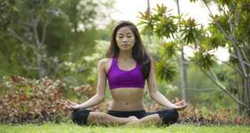 Sukasana or The Easy Pose -- a yoga asana for peace of mind