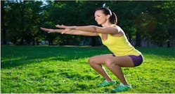 Do some squats to get a great butt and perfect abs