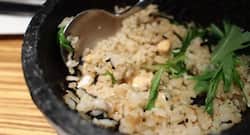 बैंगन से बने मसाले वाले चावल